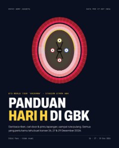 Sampul Panduan Hari H di GBK